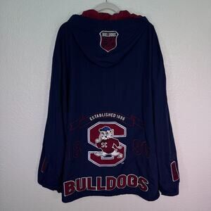 South Carolina State Bulldogs Jacket Mens 4XL NCAA Football Big Boy Blue NEW 4X